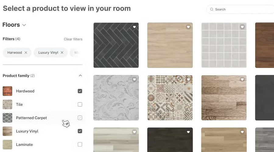Roomvo Flooring Catalog Example Photo