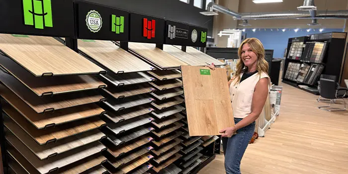 Vision Flooring Shop in Store